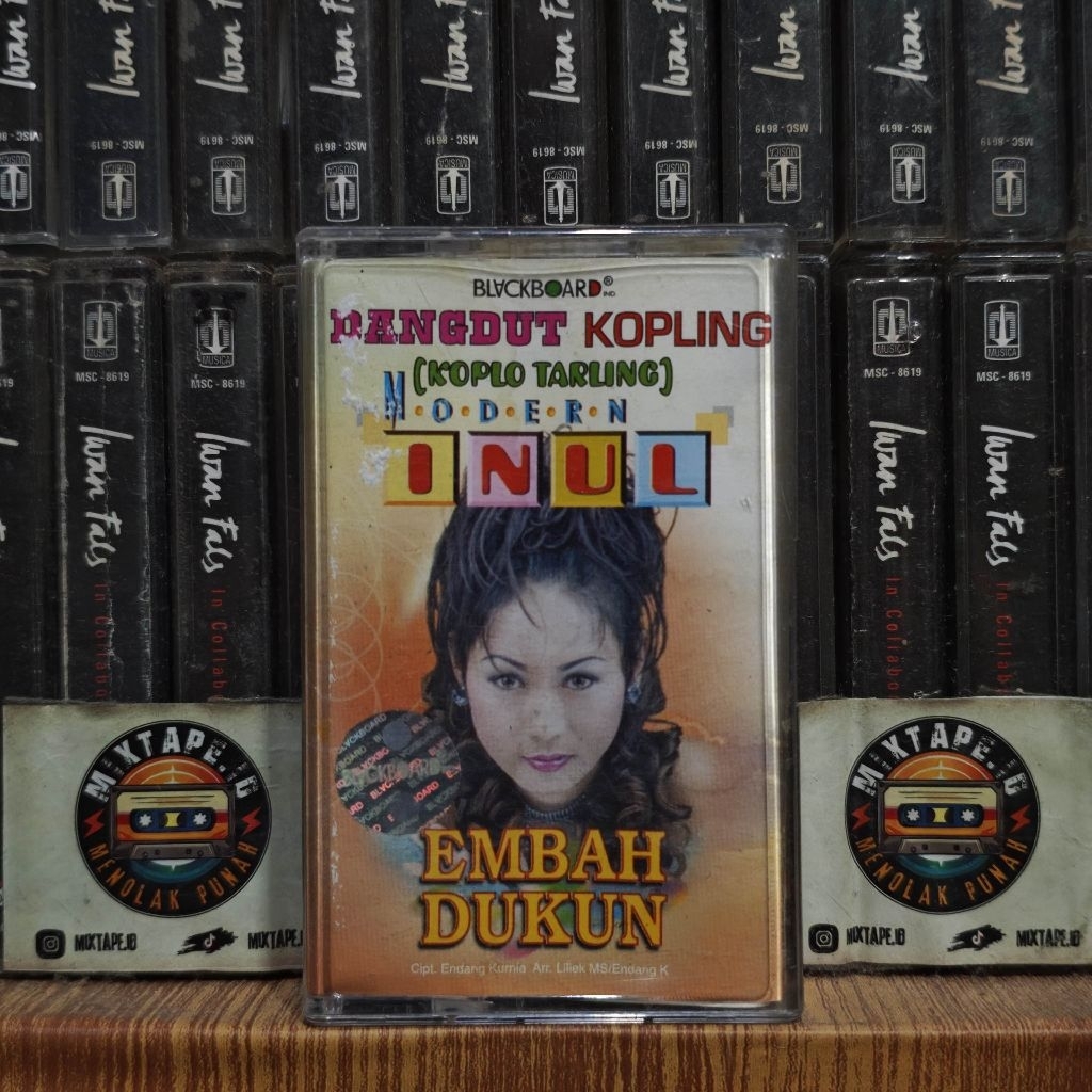 Kaset - Inul Daratista - Embah Dukun - Koplo Tarling - Dangdut - Radio Tape - Kaset Pita - Radio - P