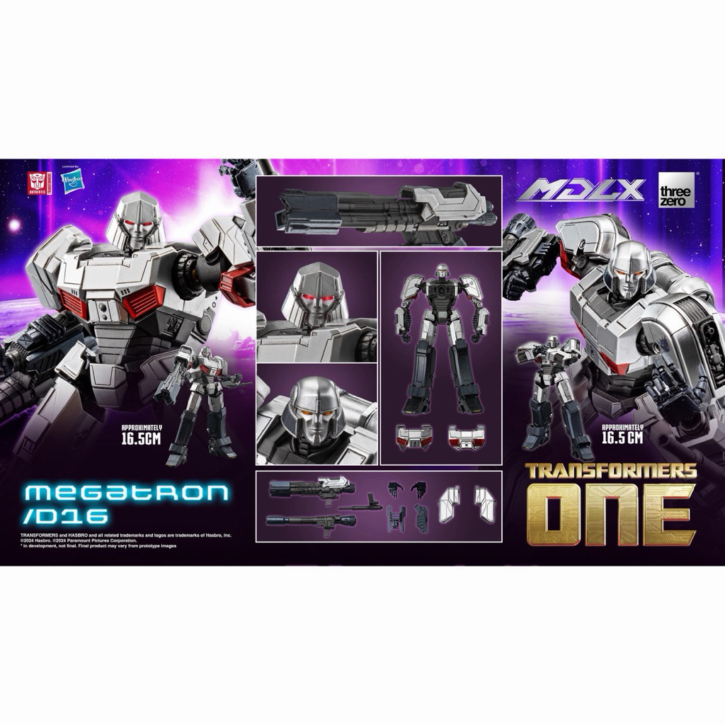 Threezero 3Z0842 Transformers One - MDLX Megatron D16