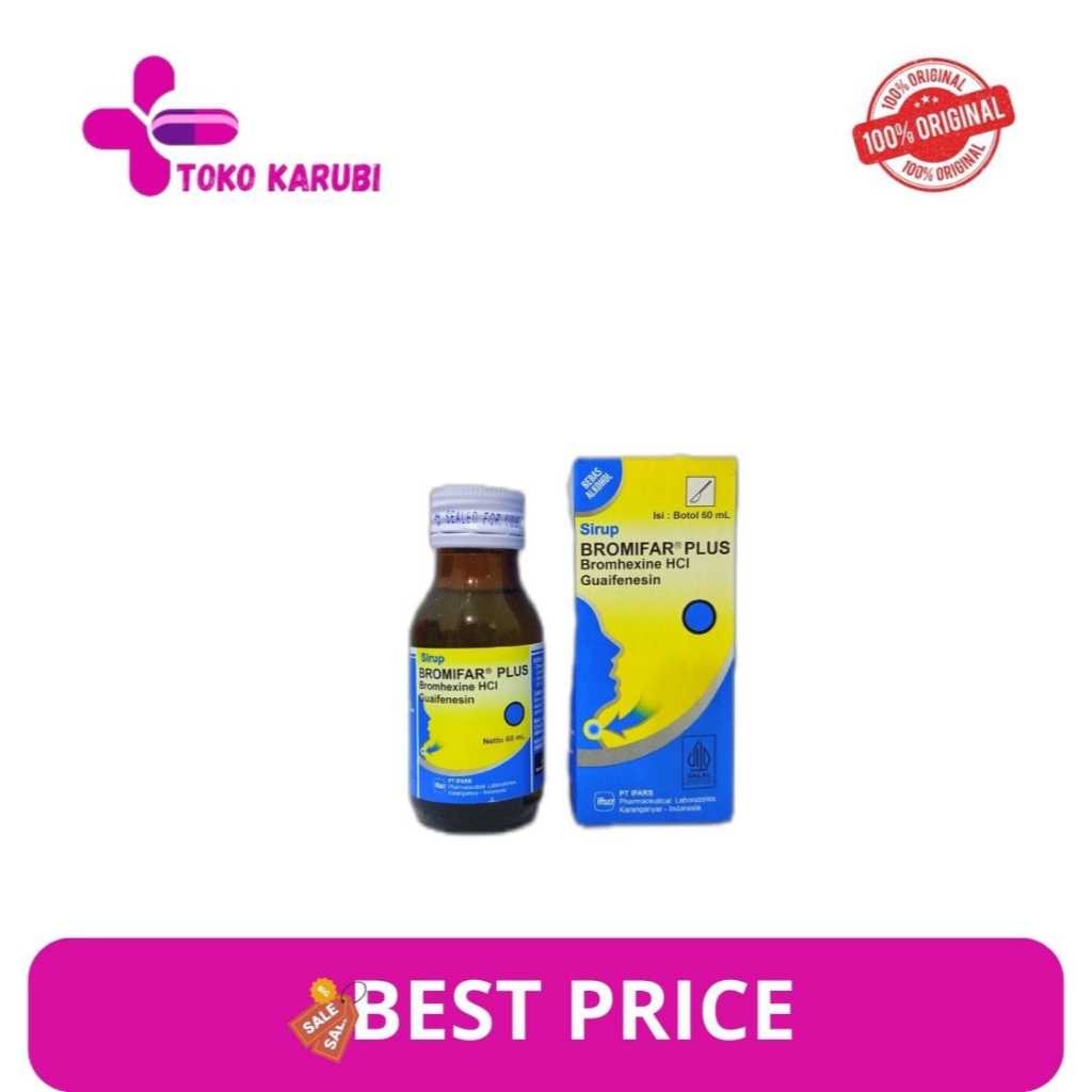 BROMIFAR PLUS IFARS SIRUP 60 ML
