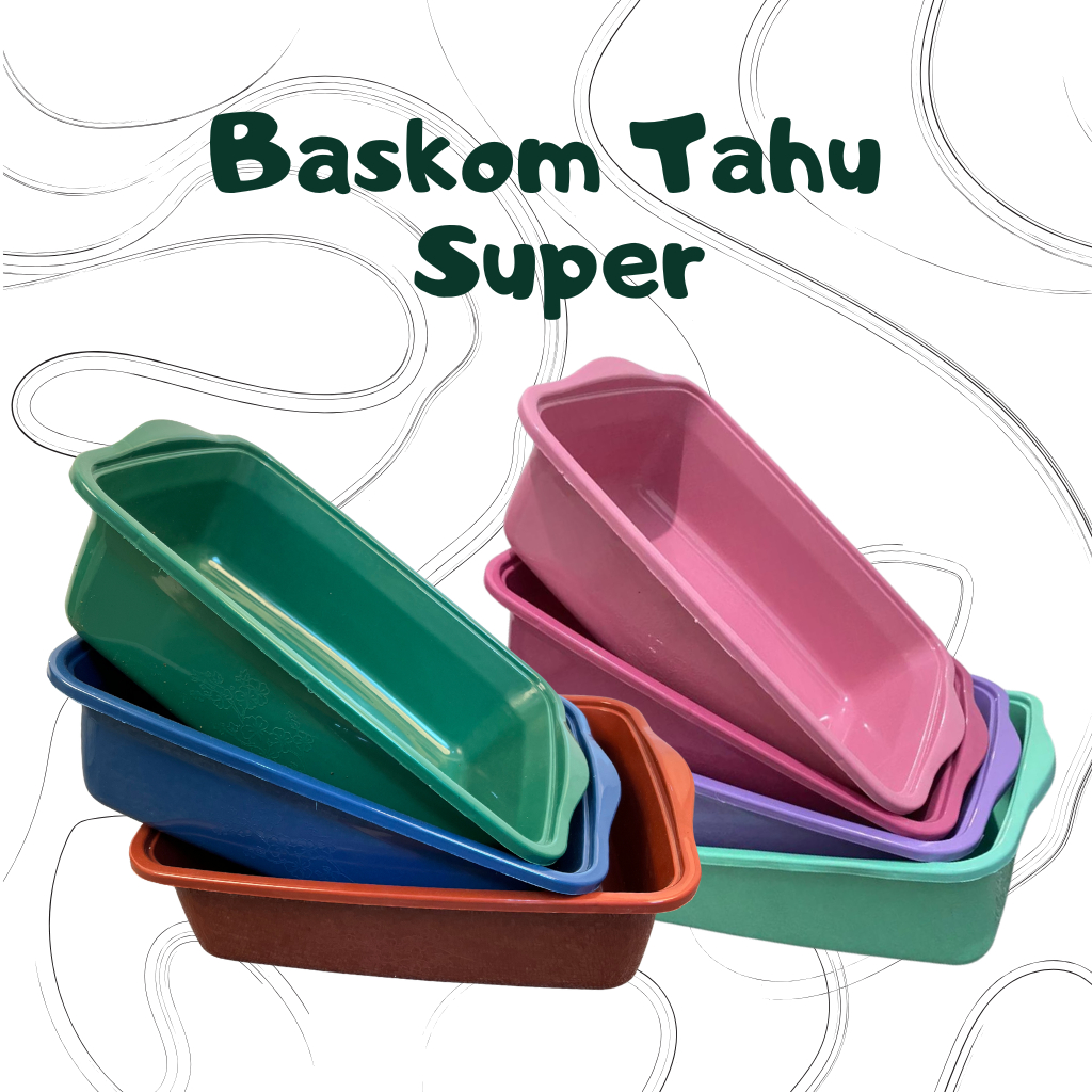 Baskom Tahu Bak Segi Plastik Serbaguna