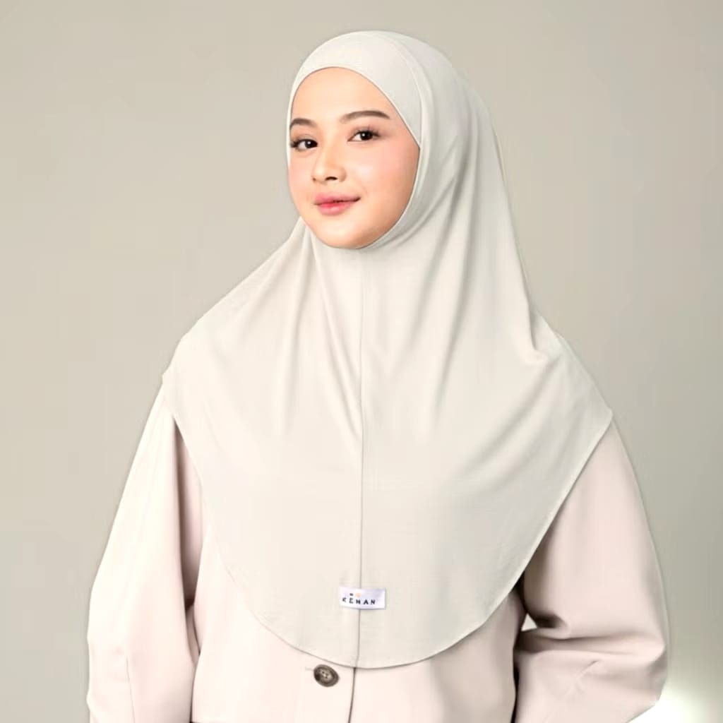 Hijab instan evalia ukuran L by kenan matt rayon airflow