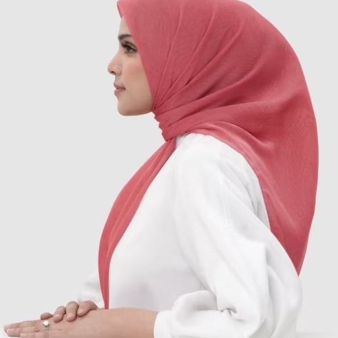 SUNDAY SQUARE BLUSH ROSE BUTTONSCARVES
