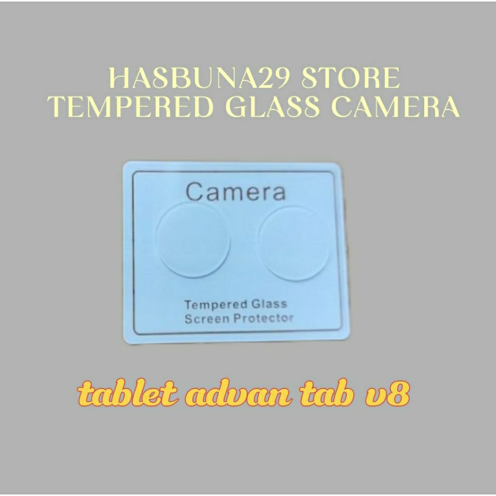 tempred glass hp/pelindung camera hp tablet advan v8