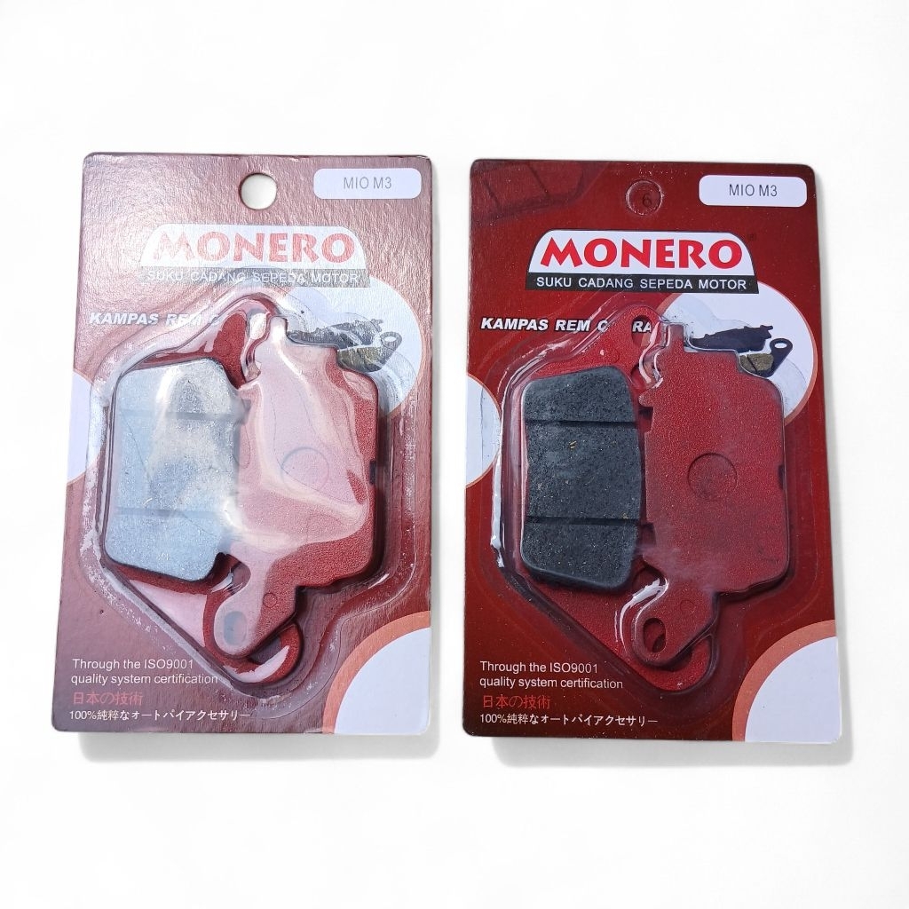 10 PCS MONERO/SS KAMPAS REM DEPAN MIO M3-NMAX-AEROX 150-LEXI-JUPITER MX KING-GEAR-FREGO DISPAD