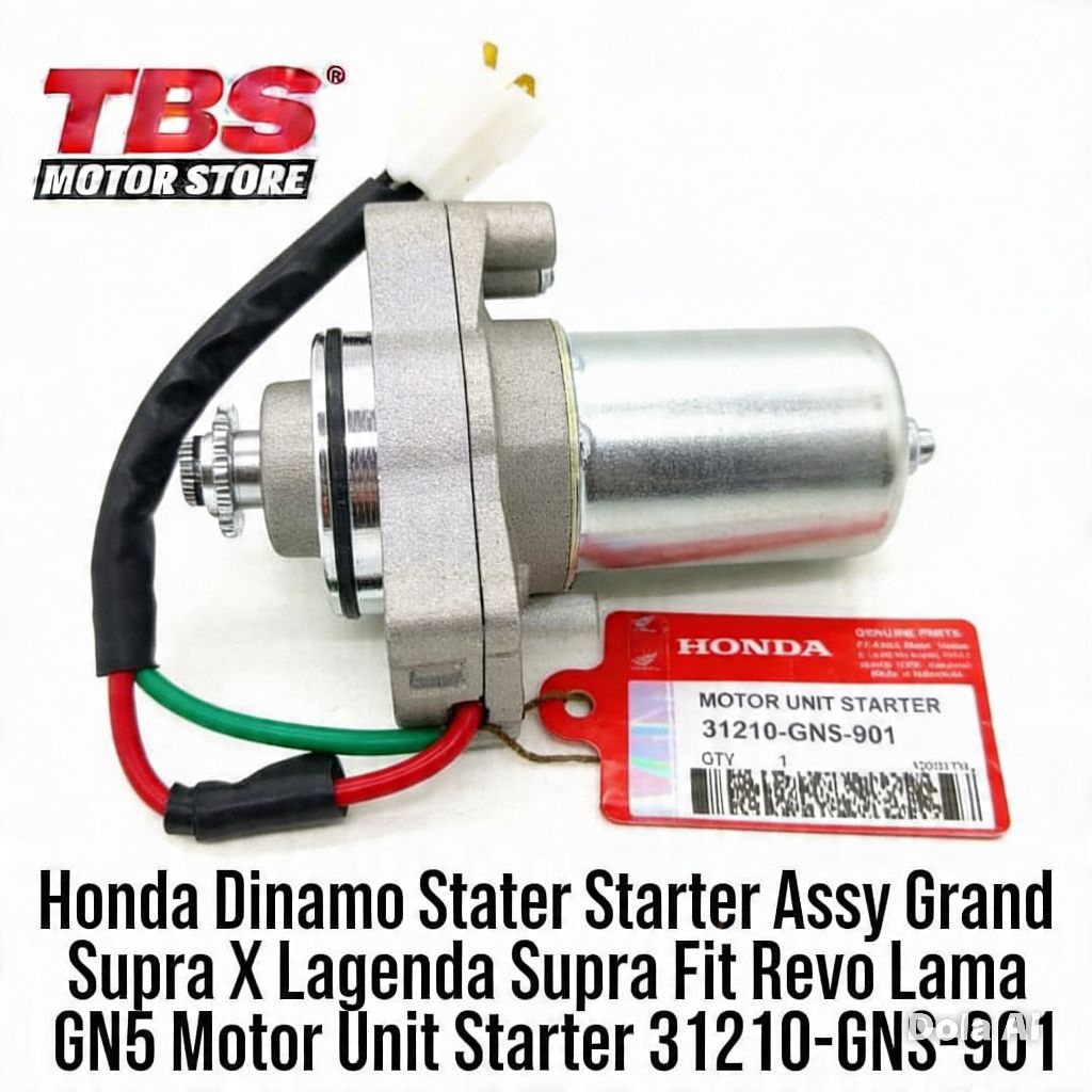 Honda Dinamo Stater Starter Assy Grand Supra X Lagenda Supra Fit Revo Lama GN5 Motor Unit Starter 31