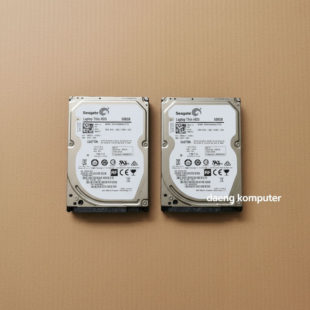 Hardisk Laptop 500GB Seagate Thin HDD 7200RPM Slim ORIGINAL - Sehat 100%