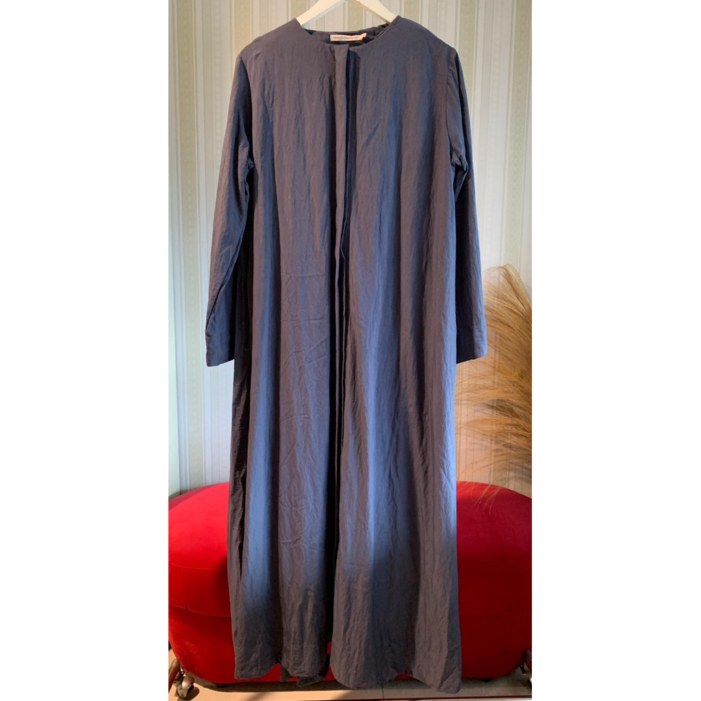 Shuwa modest x natasha rizky AYUMI PLEATED DRESS OCEANA