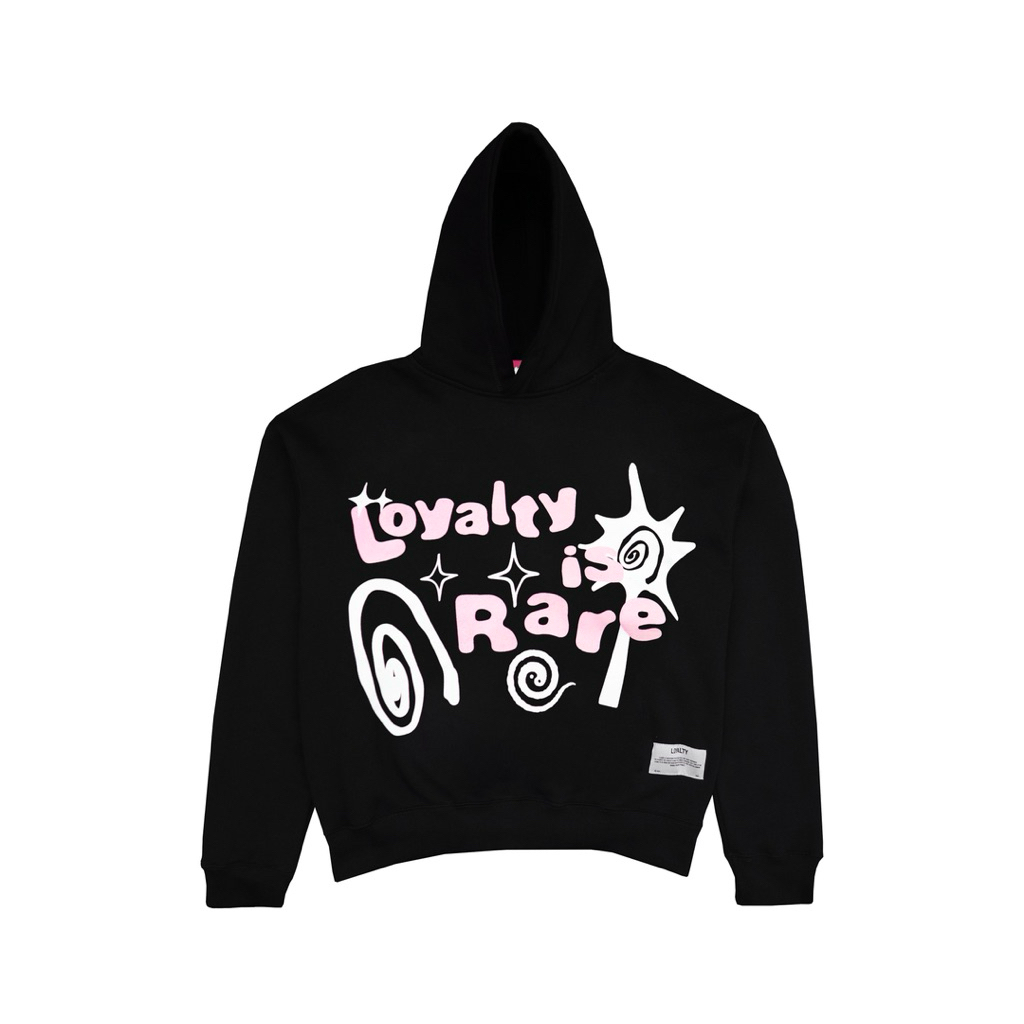 BOXY OVERSIZED HOODIE INER LOYALTY BLACK (UNISEX)