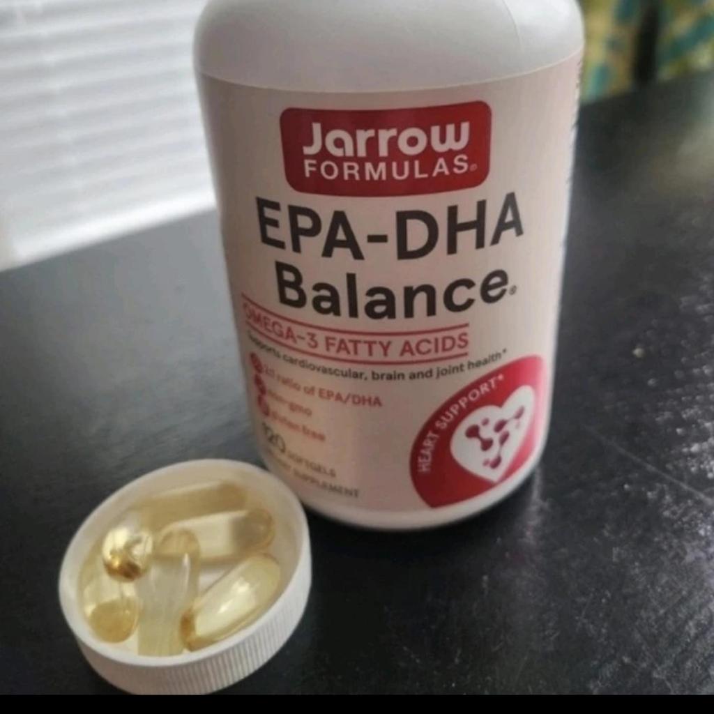 Jarr EPA-DHA Balance 1200 mg Omega-3 Fish Oil 120 Softgels – Brain, Heart & Joint Support, Cardiovas