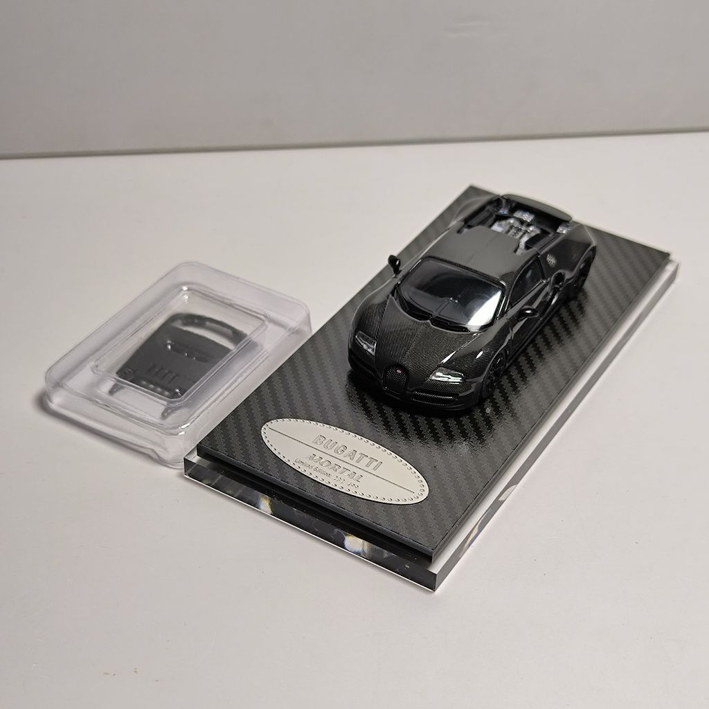 Mortal Bugatti Veyron Full Carbon HEC 2024 (VVHTF) 1/64 Diecast