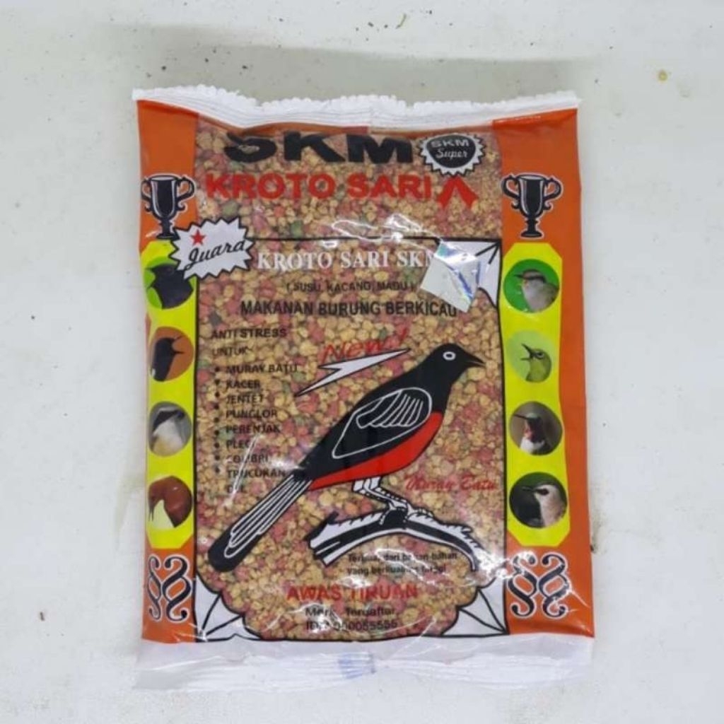 Pakan Burung SKM Kroto Sari Makanan Burung Berkualitas