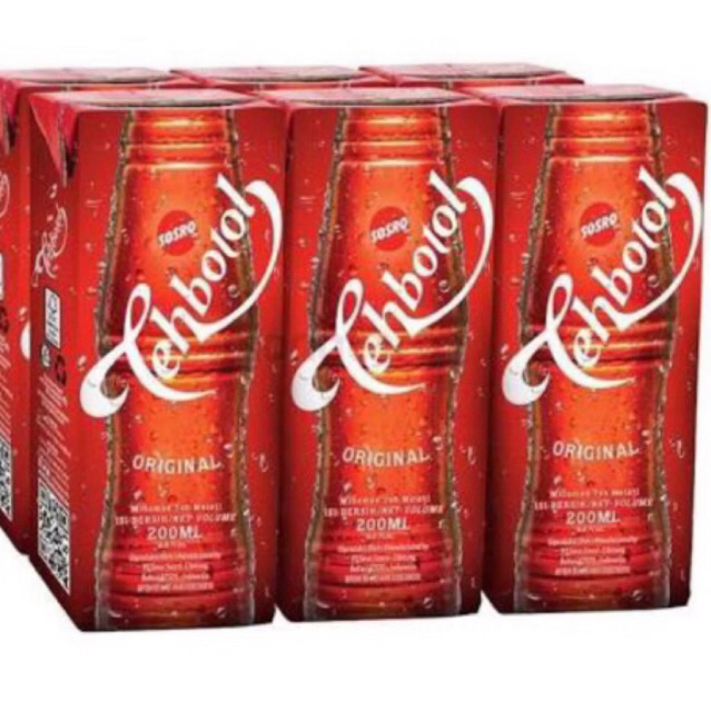 Teh Botol Kotak Sosro 200ml / 200 ml 1 Dus Isi 24