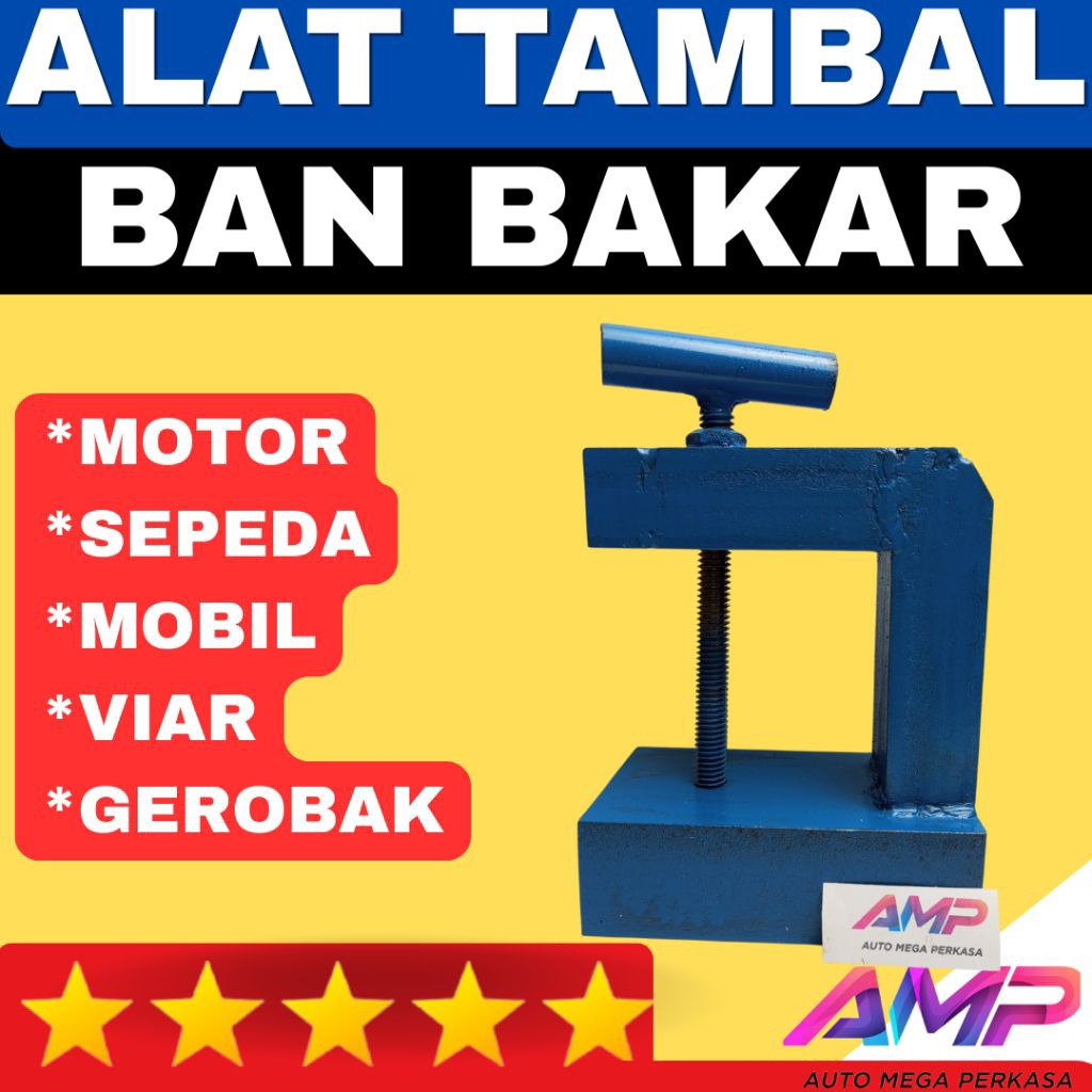 ALAT TAMBAL BAN BAKAR BESI TAMBAL BAN MOTOR MOBIL SEPEDA VIAR GEROBAK