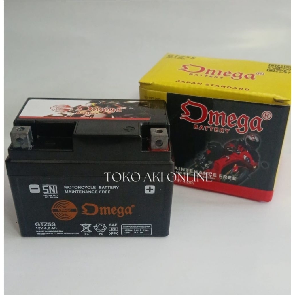 OMEGA GTZ5S AKI MOTOR BEAT,MIO J