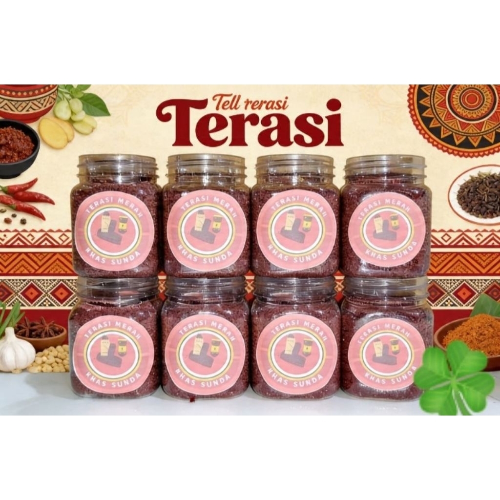 Terasi merah khas sunda