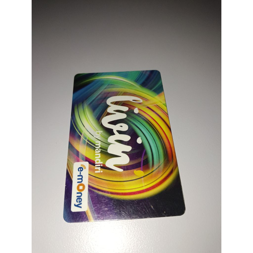 Kartu e-toll e-money NFC bekas