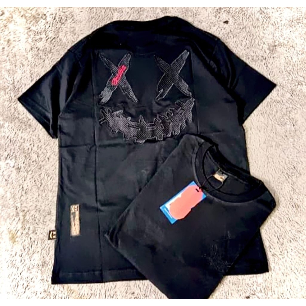 KAOS BORDIR T-SHIRT BORDIR KAOS PRIA BORDIR KAOS  COWOK KAOS CEWEK BORDIR