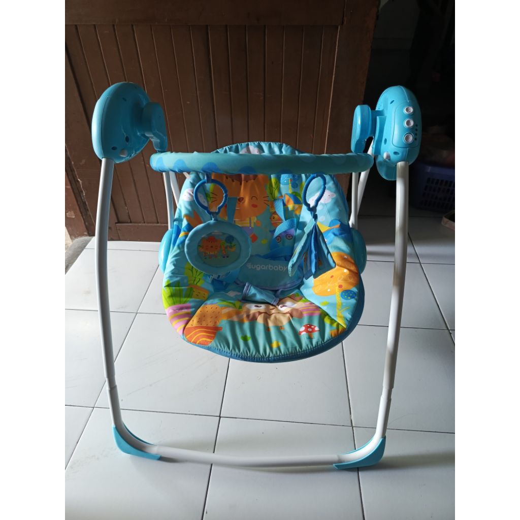 ayunan bayi otomatis sugar baby swing swinger ayun bayi