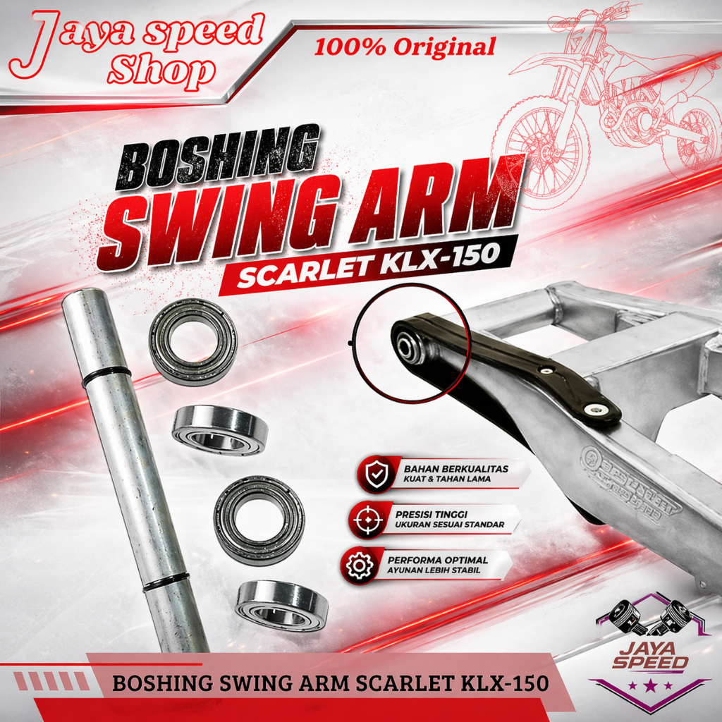 { Scarlet Racing } Boshing Swing Arm KLX‑150 Bosh KLX
