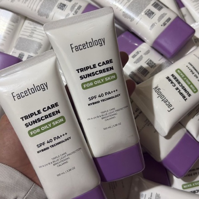 Sunscreen facetology new segel 100ml