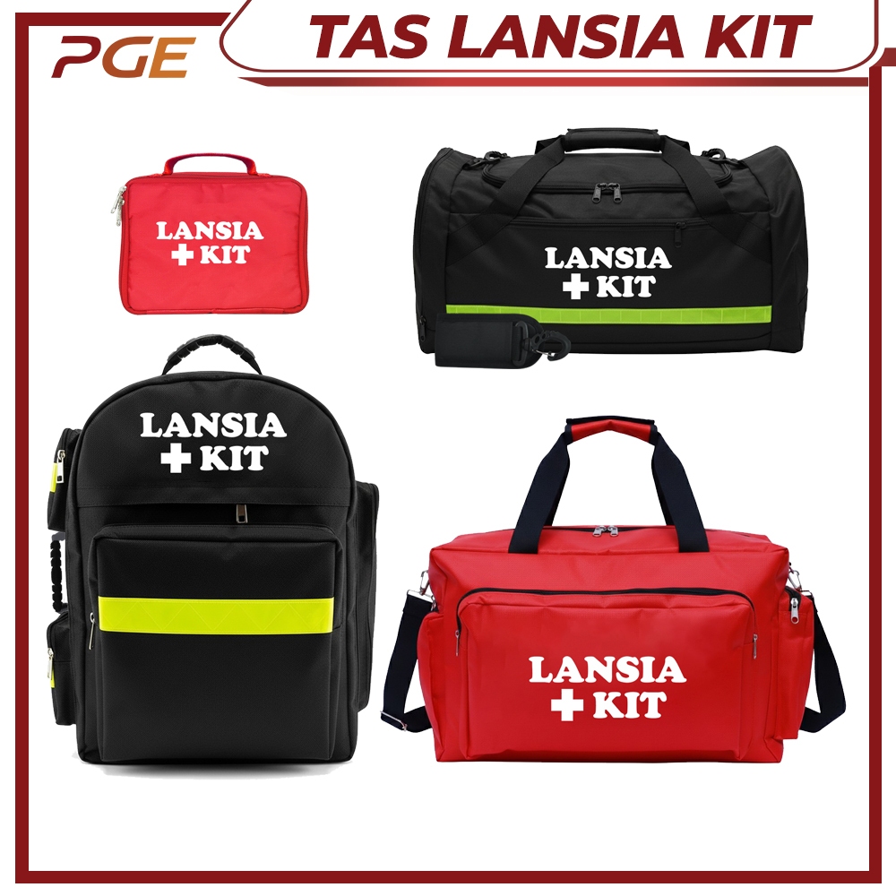 Lansia Kit Tas Perlengkapan Medis Emergency Kit Tas P3K SAR Tas Kesehatan P3K Siaga Bencana Megathru