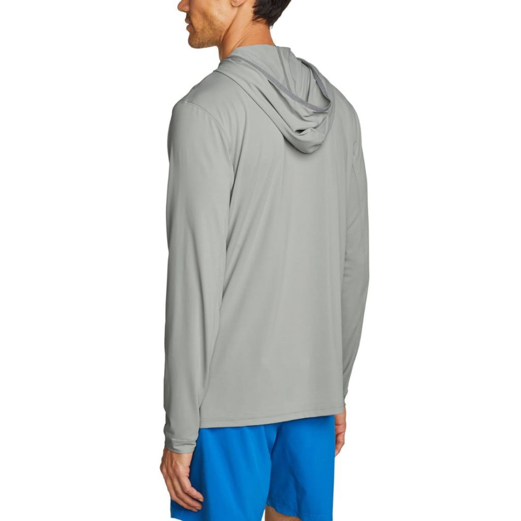 Eddie Bauer Solarfoil UPF Pullover hoodie long grey