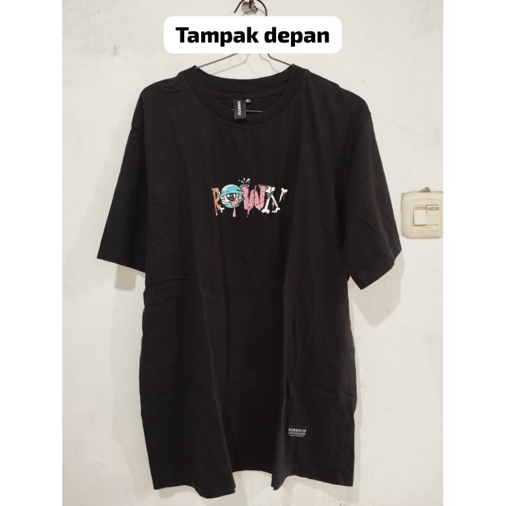 [PRELOVED] ROWN DVSN KAOS ATASAN UNISEX COWO CEWE