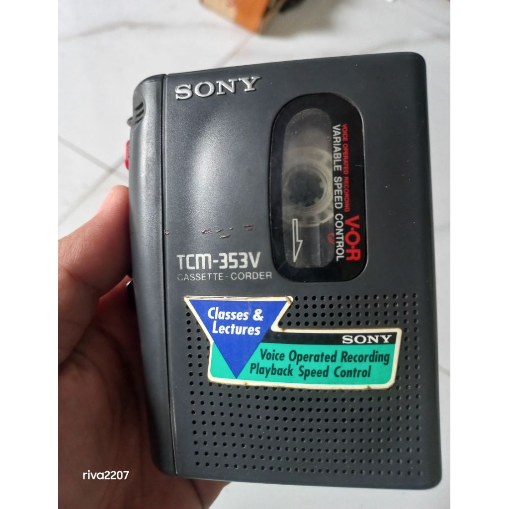 sony walkman - SONY TCM - 353V- player kaset