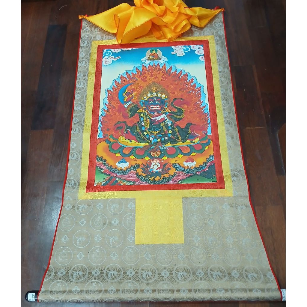 Thangka  Mahakala Benachen ( 61 ) - Lukisan Thangka - Tibetan Nepal