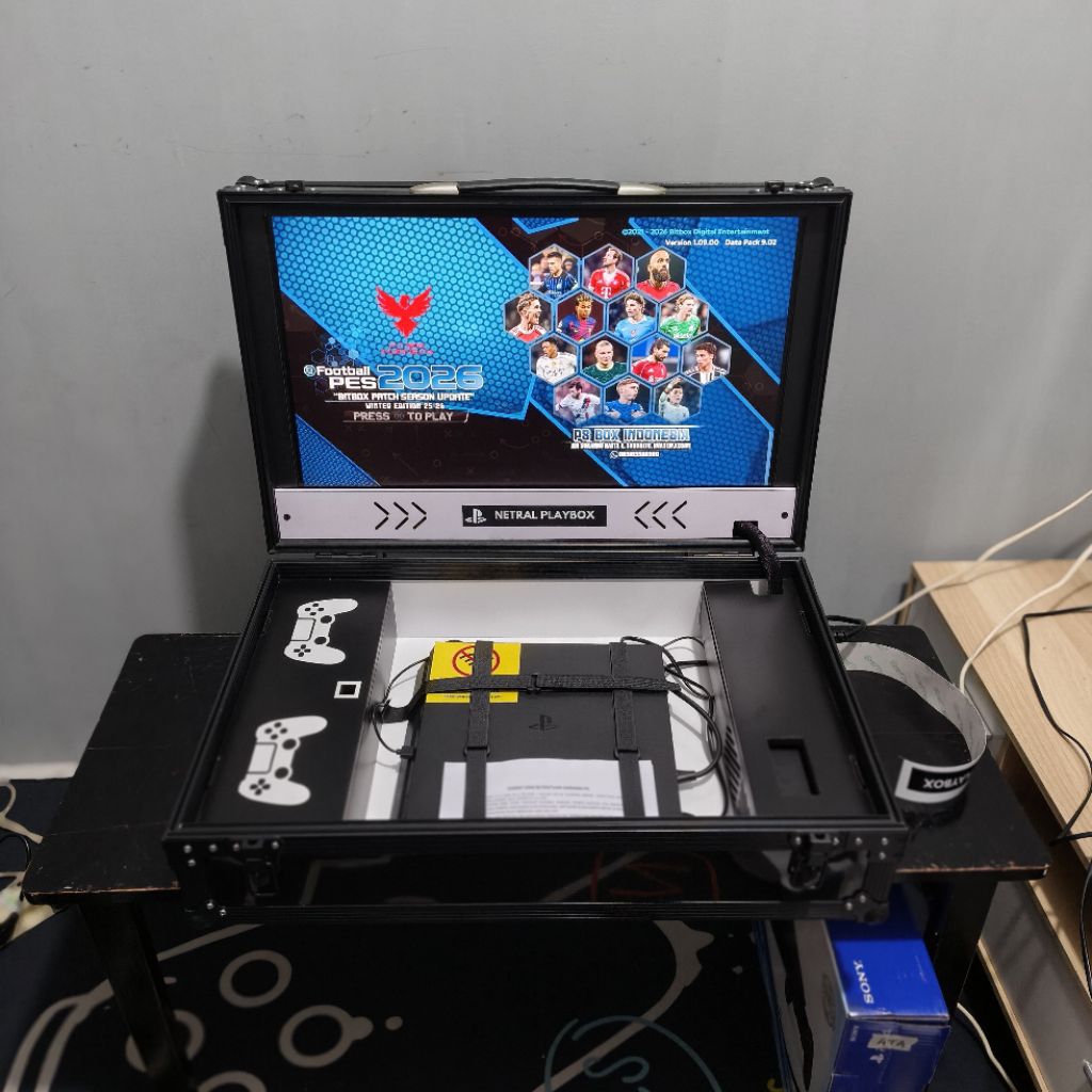 PS Box PlayBox PlayStation PS3/PS4/PS5 layar 27 Inch - Tipe Elite