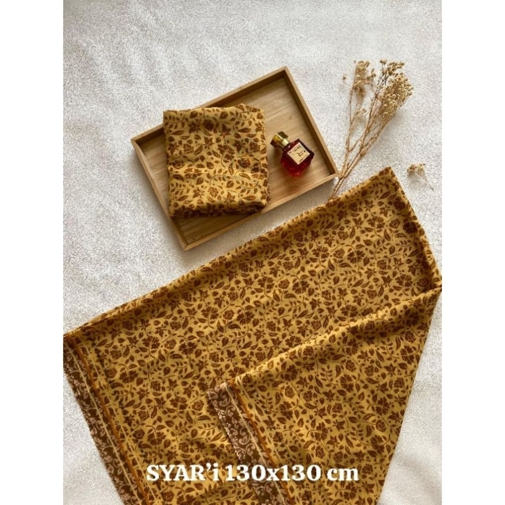 VOAL MOTIF JUMBO,HIJAB SYAR'i,MOTIF SYAR'i,SEGIEMPAT SYAR'i