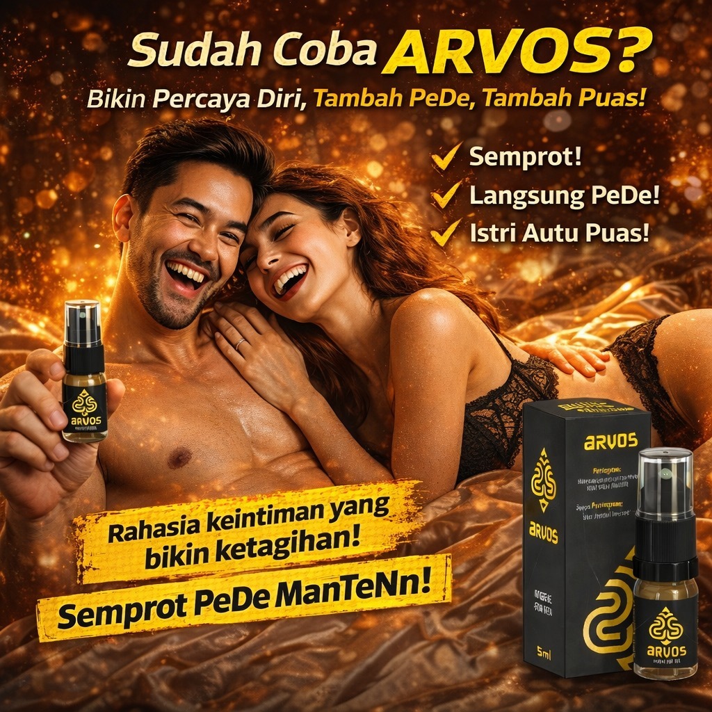 ARVOS Obat Kuat Semprot Pria Tahan Lama Oles X-Sensiall Spray Asli Herbal Original BPOM