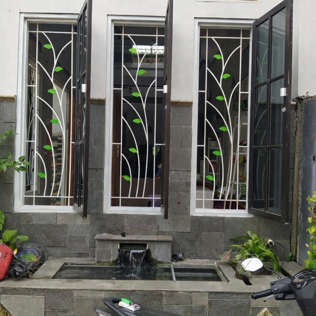 Tralis jendela Rumah Aman & Estetik, Gratis Survey