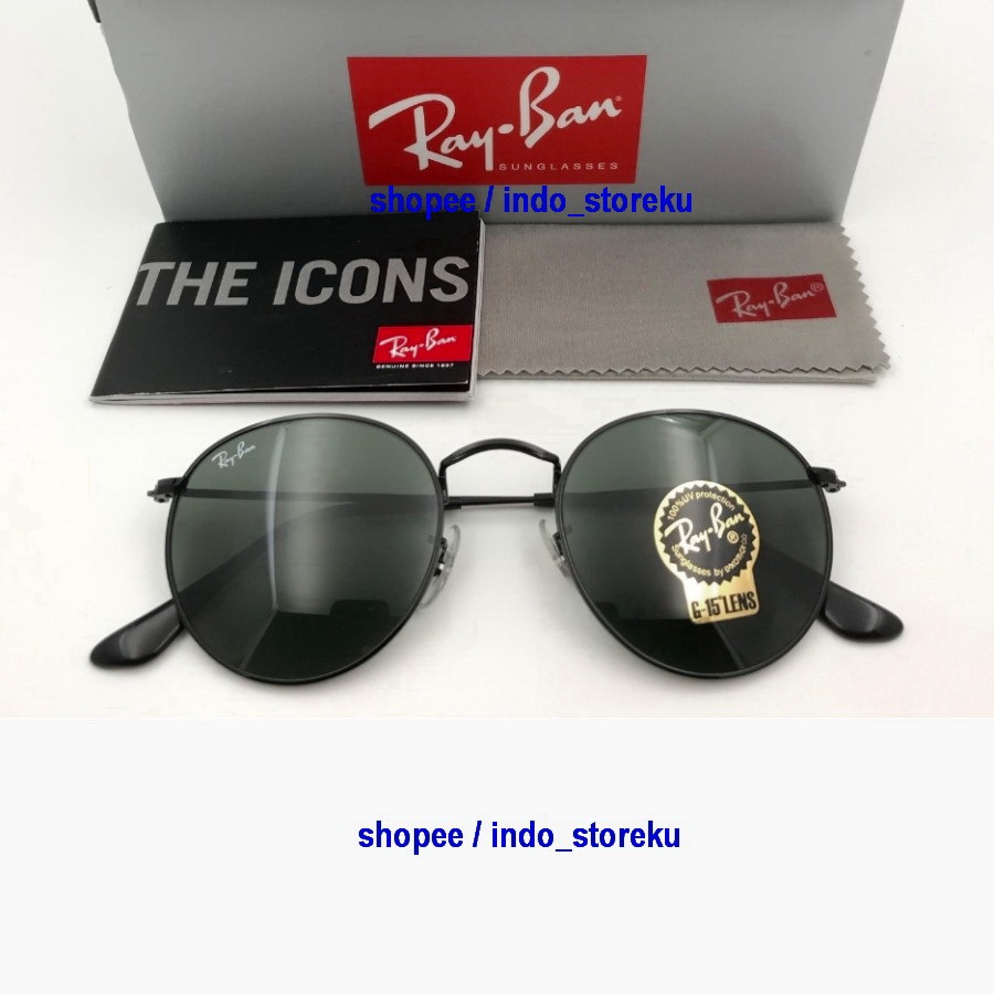 Kacamata Ray-Ban Round Metal RB3447