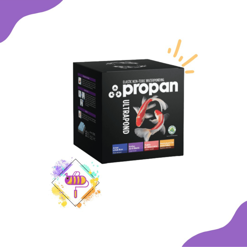 cat kolam propan ultrapond 2.5 KG