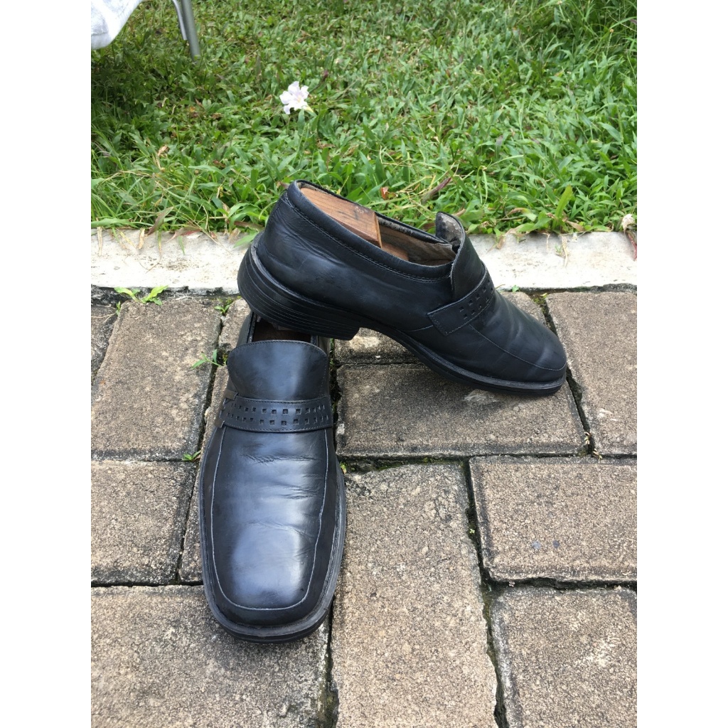 Sepatu Pantofel Slip On Pria Crocodile 42