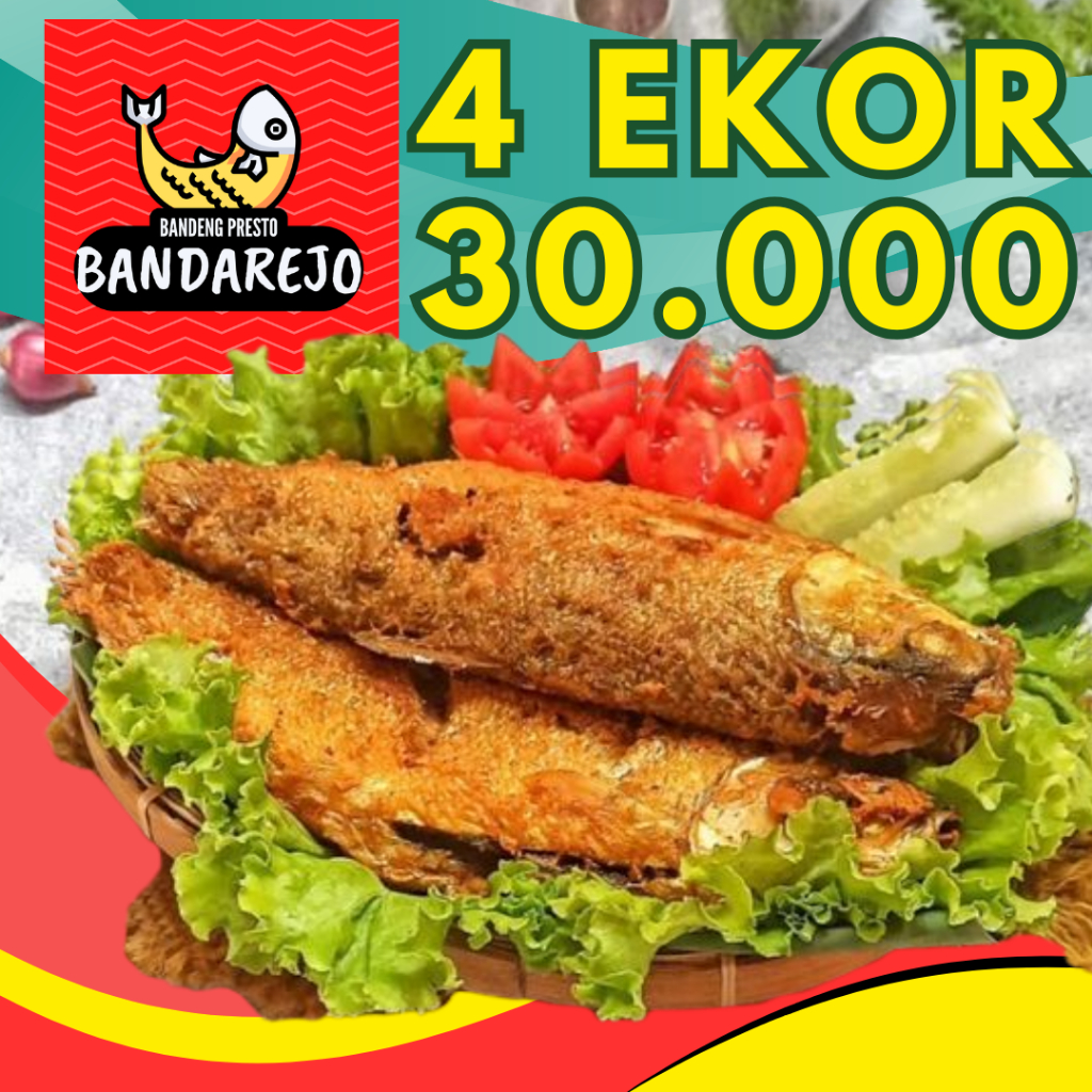 Bandeng Presto Sidoarjo 4 Ekor enak