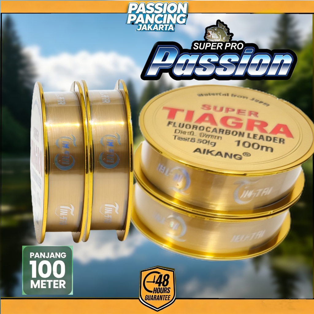 Senar Pancing Fluorocarbon TIAGRA/100M