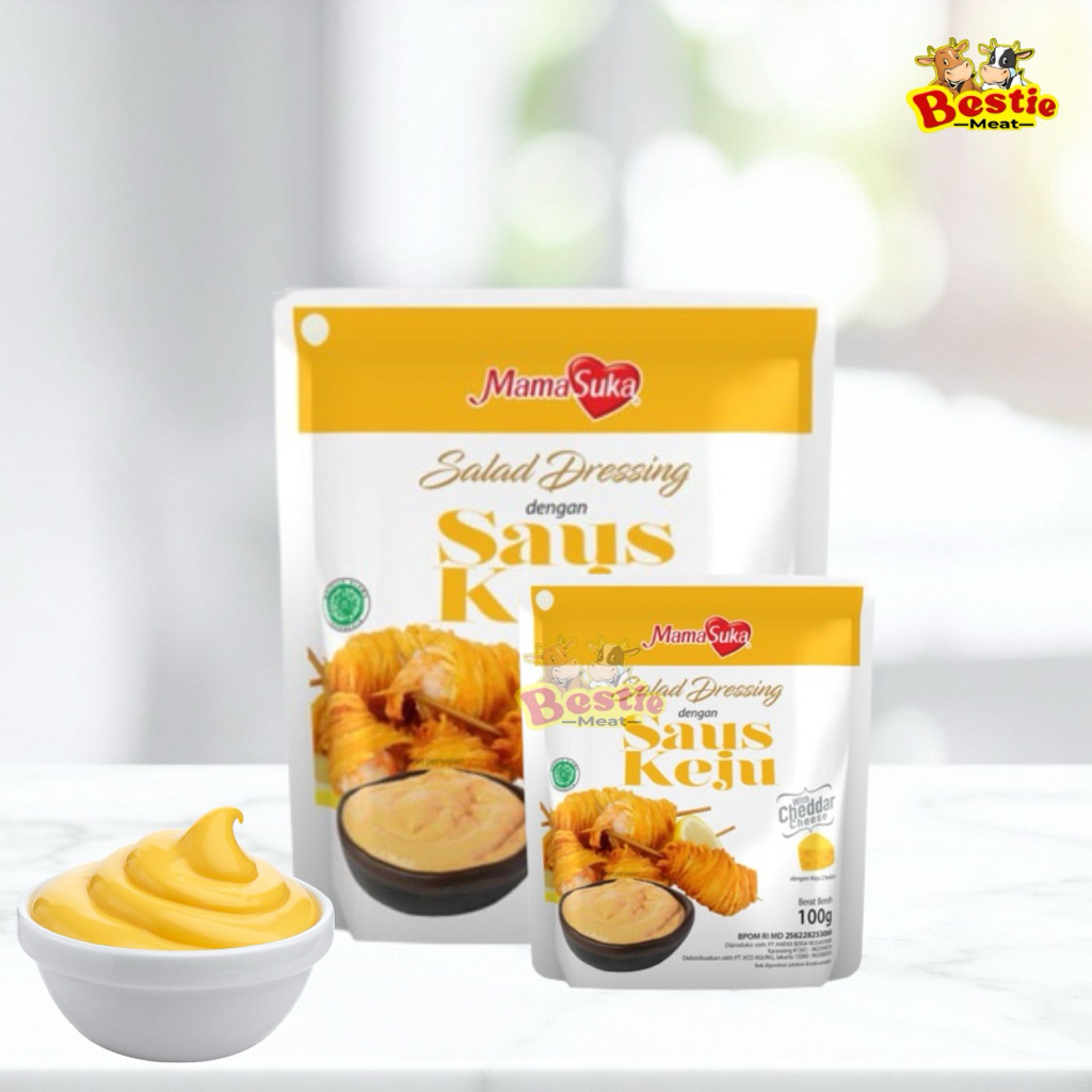 Mamasuka Saus Keju Saus Dressing Keju 100g