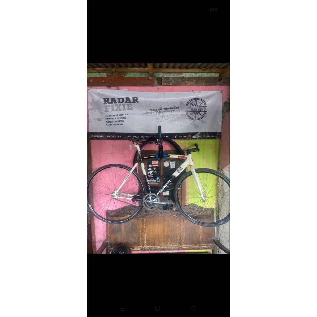 Sepeda Fixie Fullbike Prompt/Soloist/Visp Alloy