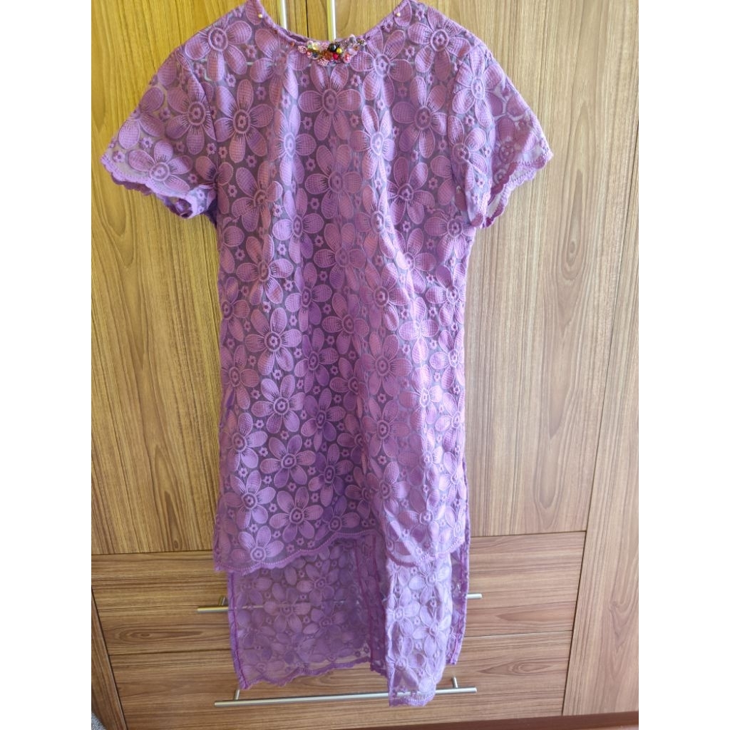Dress Lace Lavender LUIRE PT KREASI CIPTA LUIRE