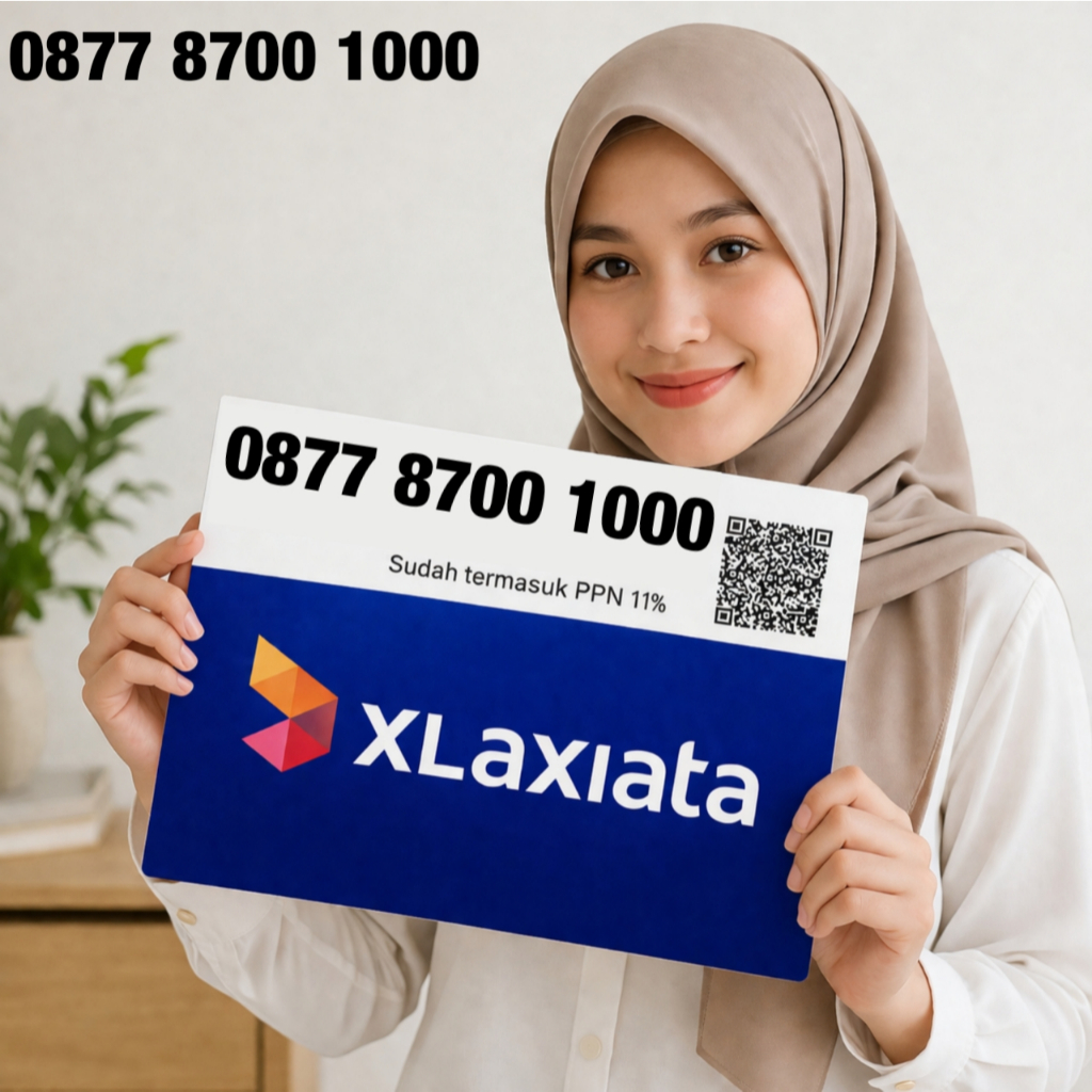 Kartu Perdana Nomor Cantik XL Axiata - O877 8700 1000