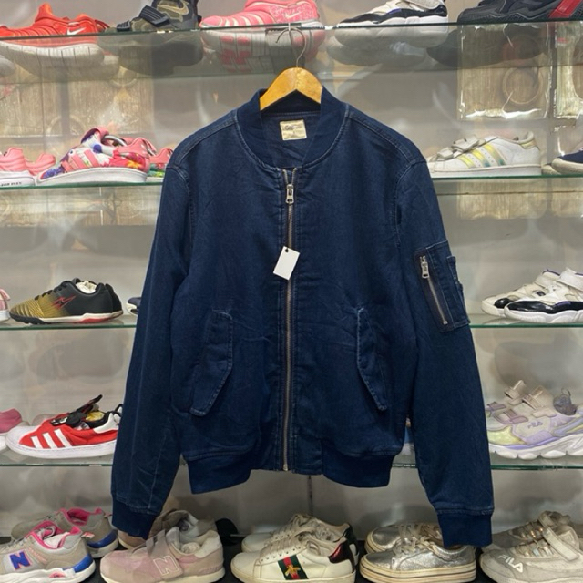 GAP BOMBER JACKET DENIM