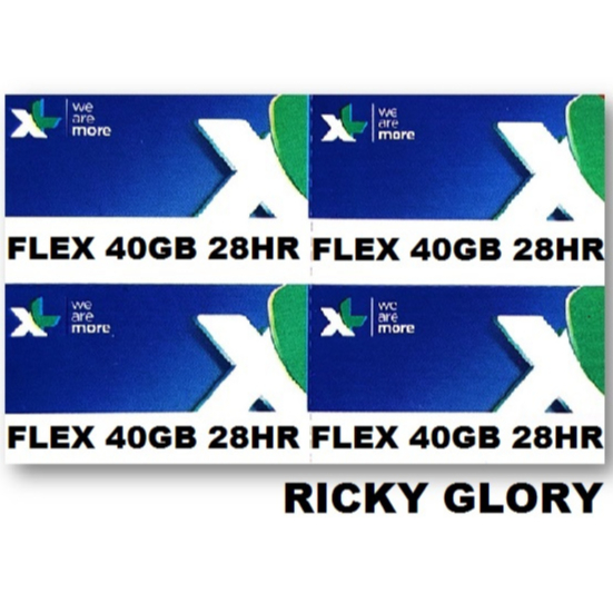 VOUCHER XL FLEX 40GB 28HARI