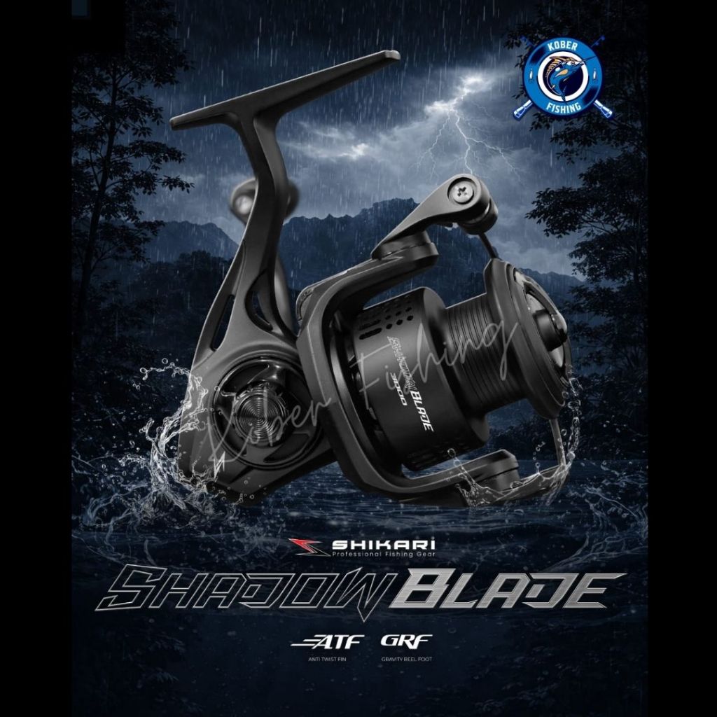 REEL SPINNING SHIKARI SHADOW BLADE ONE WAY CLUTCH SYSTEM
