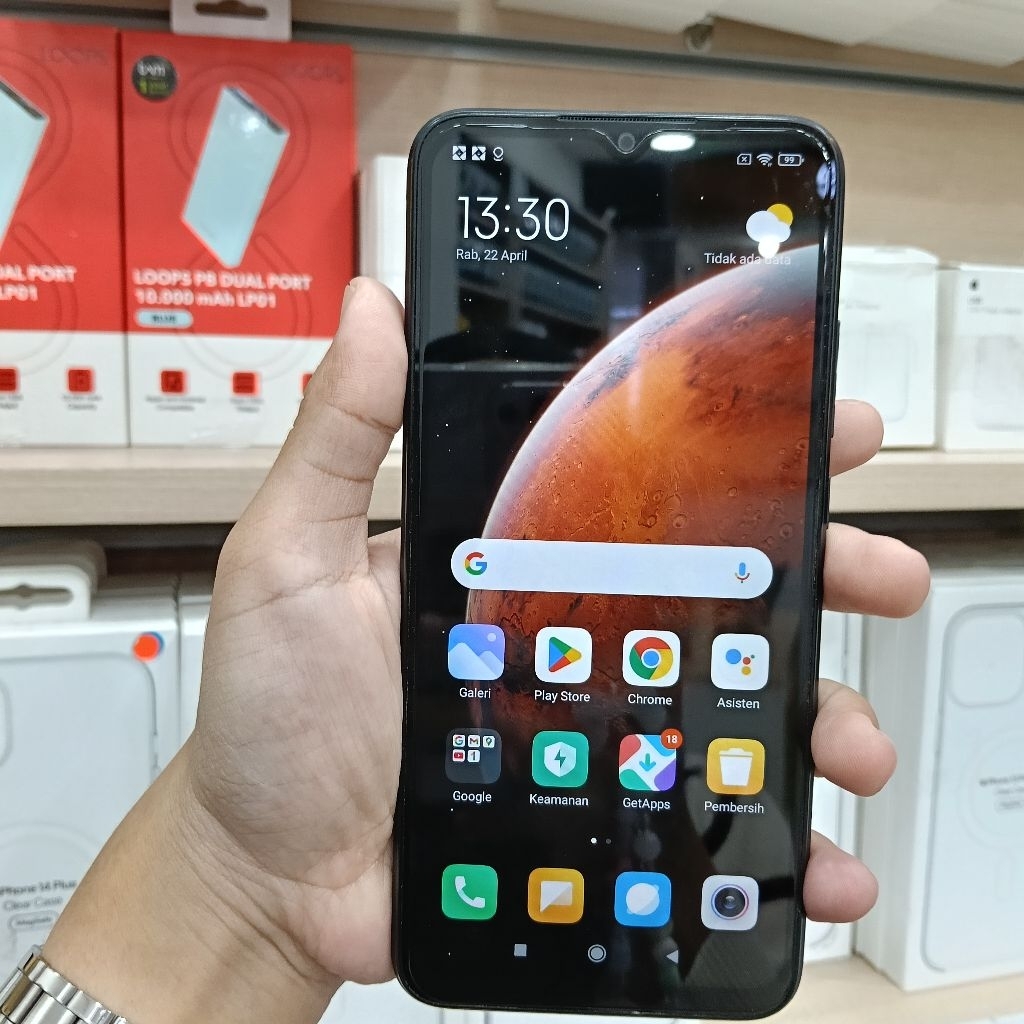 XIAOMI REDMI 9A 2/32 XIAOMI REDMI 9 A 2/32 XIAOMIREDMI 9A 2/32 SECOND BEKAS GARANSI RESMI