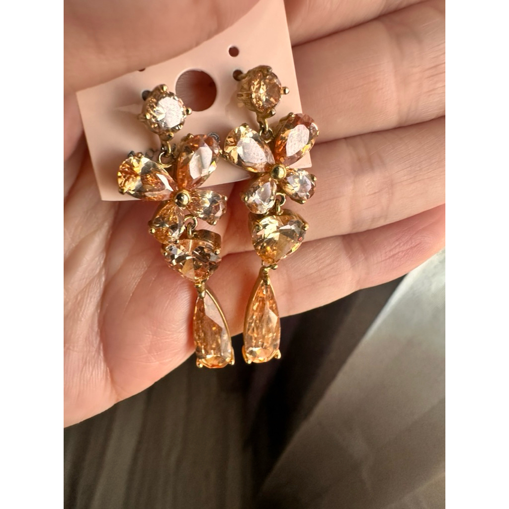 Swarovski Earings With silver 925s