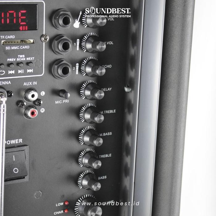 SOUNDBEST SPEAKER PORTABLE XR-15 / XR15 – ORIGINAL