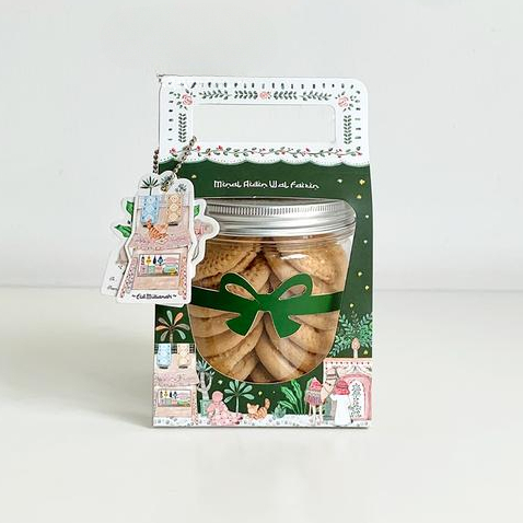 Box Packaging Hampers Kue Kering Kotak Toples Tabung 600 Ml Isi 10