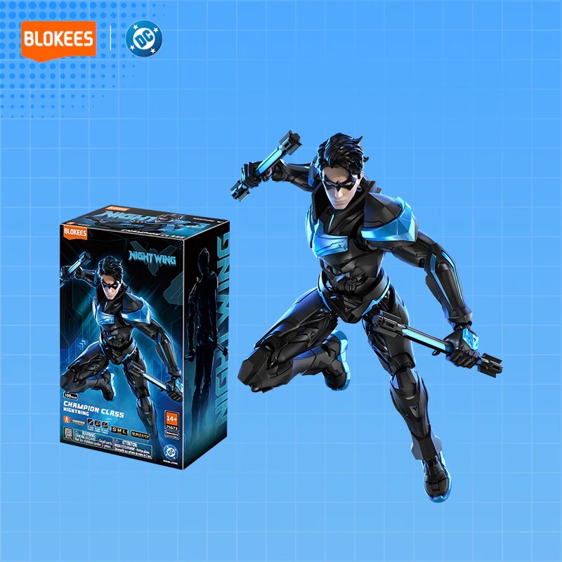 Blokees Champion Class Nightwing DC03 / Blokees Night Wing CC